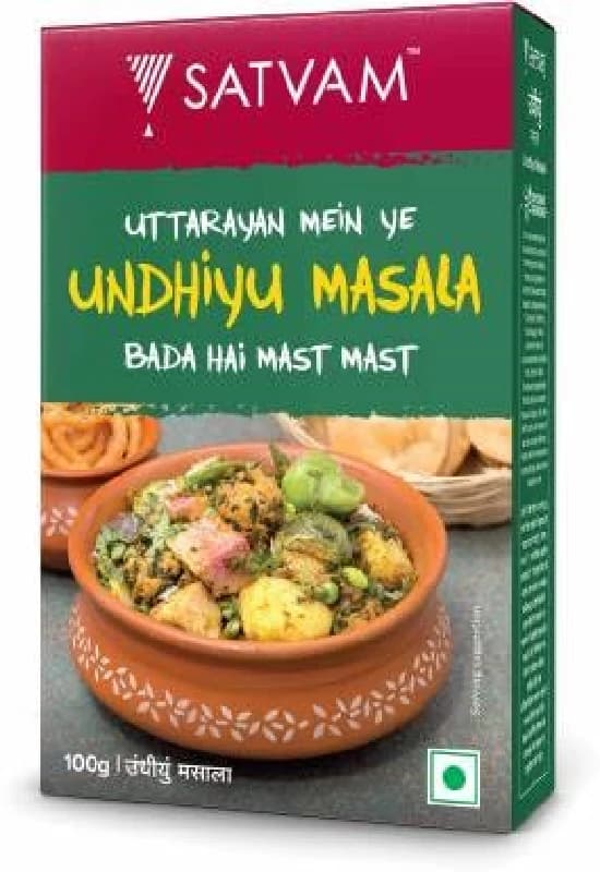 100 G Satvam Undhiyu Masala ShopIndianProductsa
