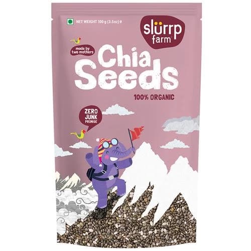100 G Slurrp Farm Organic Chia Seeds ShopIndianProductsa