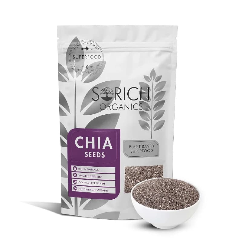 Sorich Organics Raw Chia Seeds — 100 g
