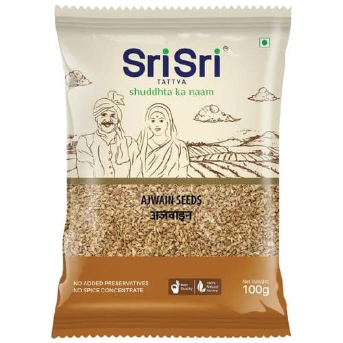 100 G Sri Sri Tattva Ajwain Seeds ShopIndianProductsa