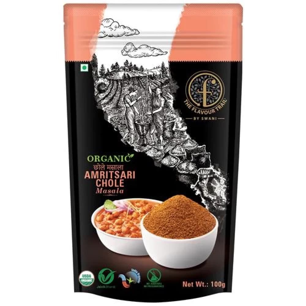 100 G The Flavour Trail By Swani Amritsari Chole Masala No Additives Preservatives ShopIndianProductsa