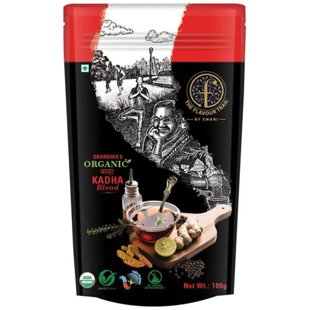 100 G The Flavour Trail By Swani Grandmas Kadha Blend For Immunity Support ShopIndianProductsa