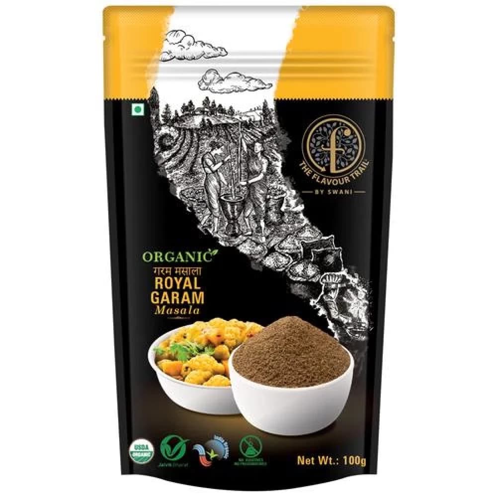 100 G The Flavour Trail By Swani Royal Garam Masala No Additives Preservatives ShopIndianProductsa