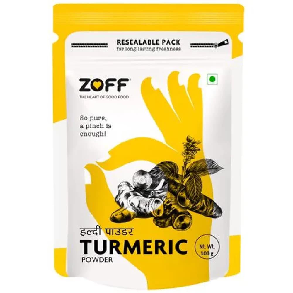 100 G Zoff Turmeric Powder High Flavour Quality ShopIndianProductsa