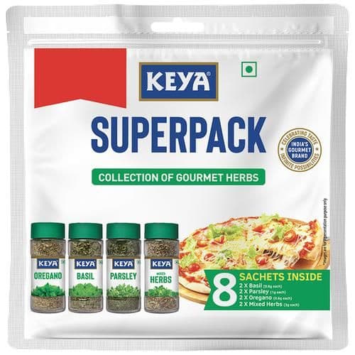 104 G Keya Herbs Super Pack Gourmet Seasonings ShopIndianProductsa