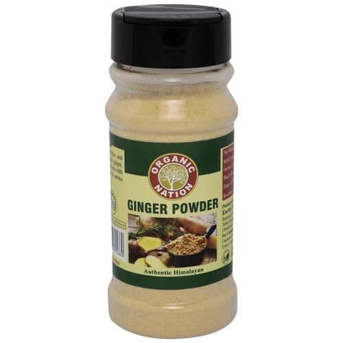 125 G Bottle Organic Nation Seasoning Ginger Powder ShopIndianProductsa