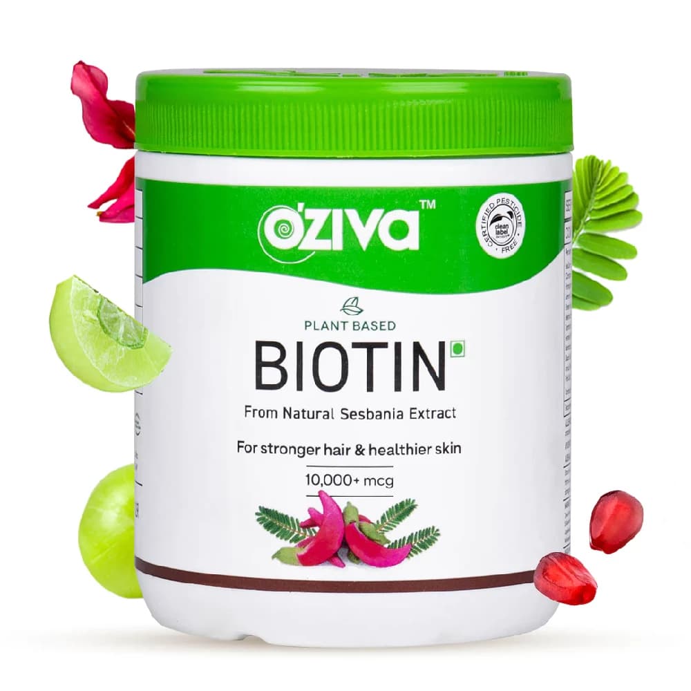 125 G Oziva Biotin 10000 Mcg Classic ShopIndianProductsa