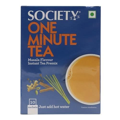 140 G Sachets Society One Minute Instant Tea Premix Masala Flavour ShopIndianProductsa