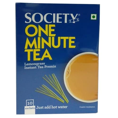 140 G Society One Minute Instant Tea Premix Lemongrass ShopIndianProductsa