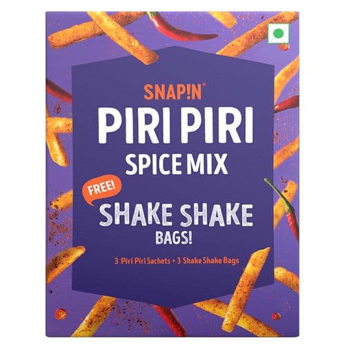 15 G Snapin Piri Piri Spice Mix With Shake Shake Bags ShopIndianProductsa