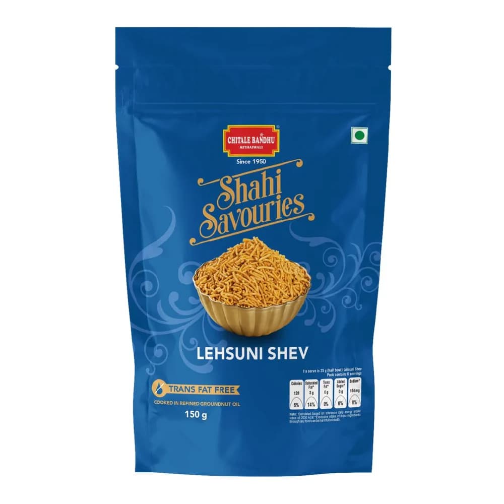 Chitale Bandhu Lehsuni Shev — 150 g
