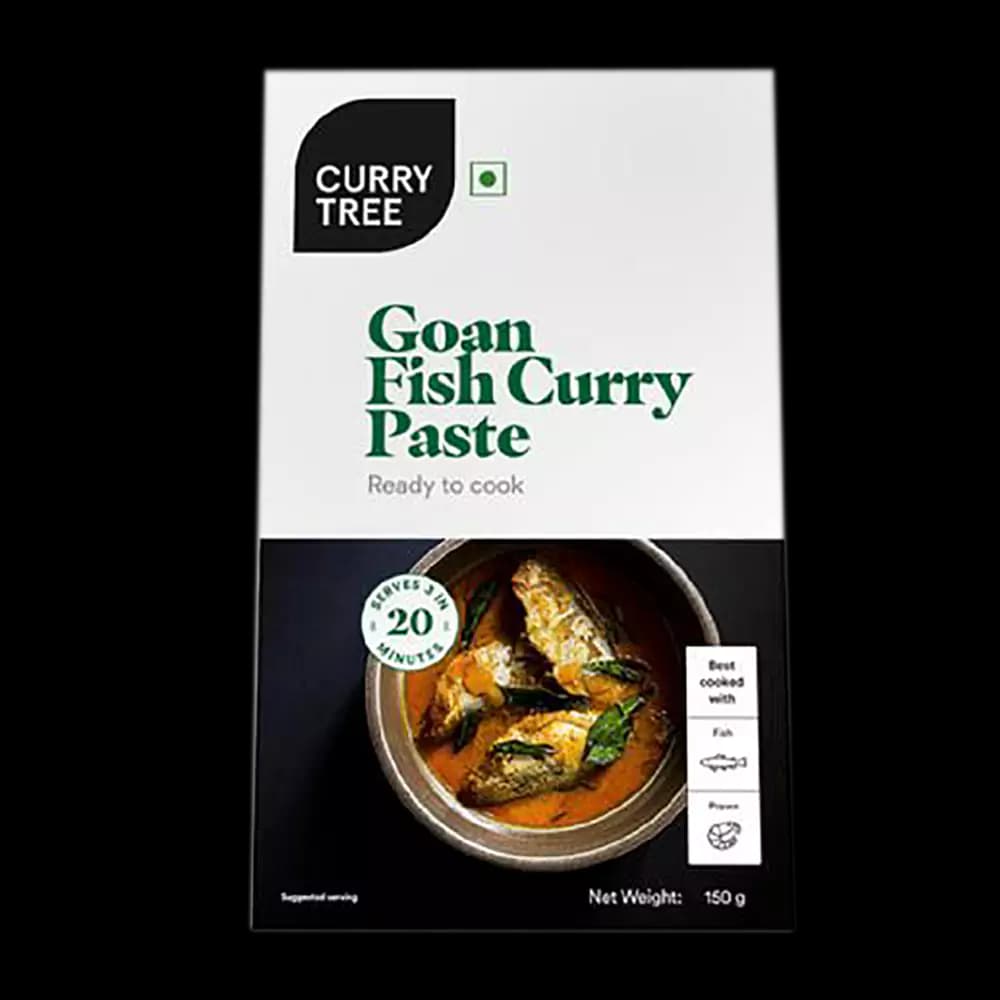 150 G Curry Tree Goan Fish Curry Cooking Paste Ready To Cook Spice Mix ShopIndianProductsa