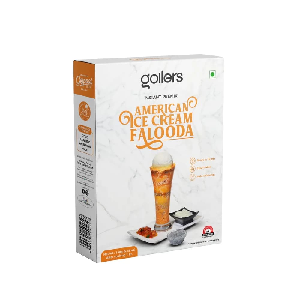 150 G Gollers American Ice Cream Falooda ShopIndianProductsa