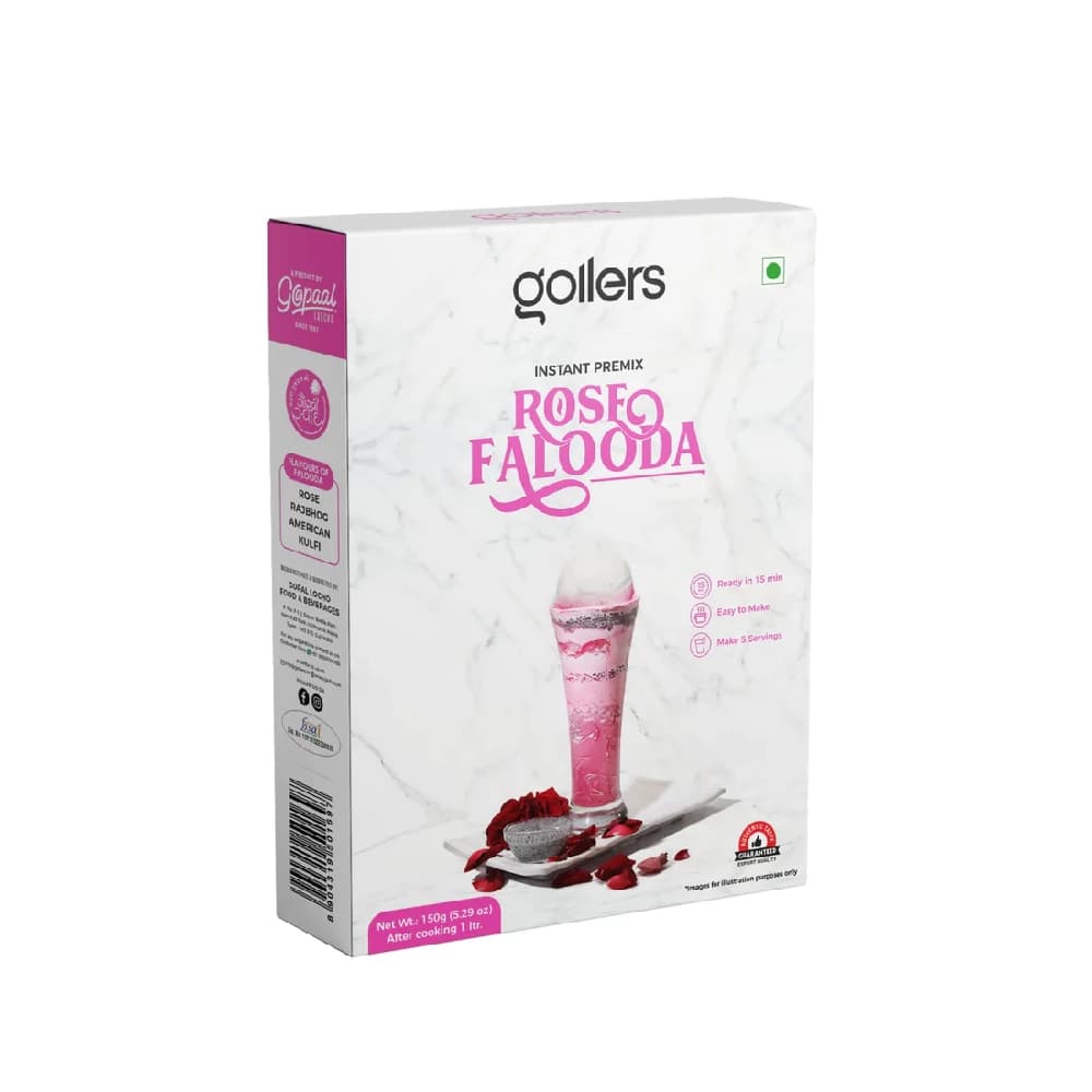 150 G Gollers Rose Falooda ShopIndianProductsa