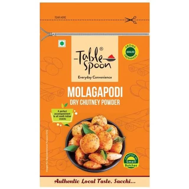 150 G Pouch Tablespoon Dry Chutney Molagapodi Powder For All South Indian Snacks ShopIndianProductsa