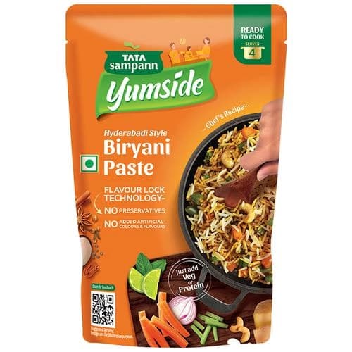 150 G Tata Sampann Yumside Hyderabadi Style Biryani Paste Ready To Cook ShopIndianProductsa