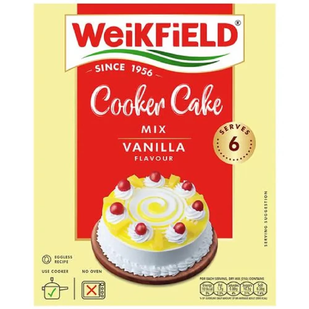 150G Weikfield Cooker Cake Mix Vanilla ShopIndianProductsa