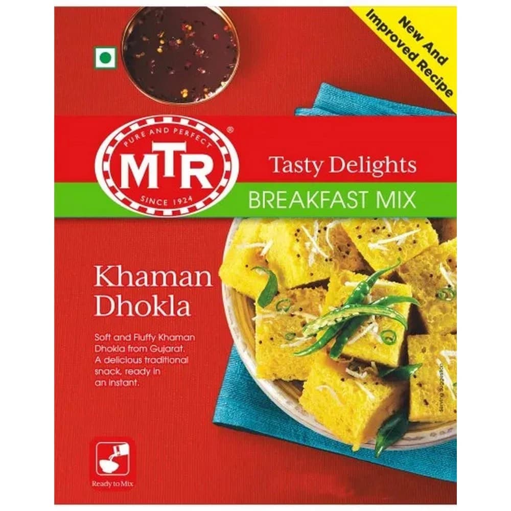 160 G Pouch Mtr Breakfast Mix Khaman Dhokla ShopIndianProductsa