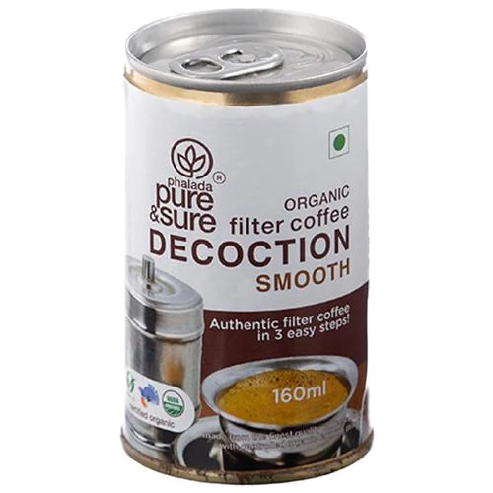 160 Ml Pack Phalada Pure Sure Organic Coffee Decoction Smooth ShopIndianProductsa