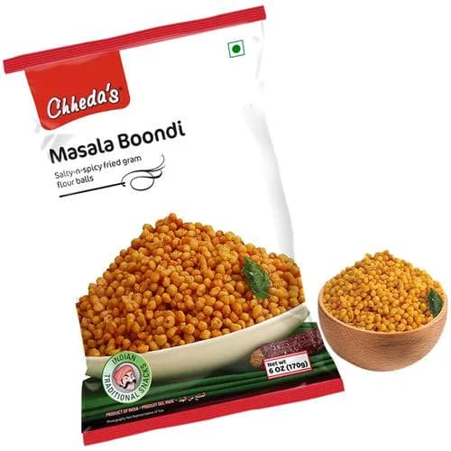 Chhedas Masala Boondi Salty-n-Spicy — 170 g