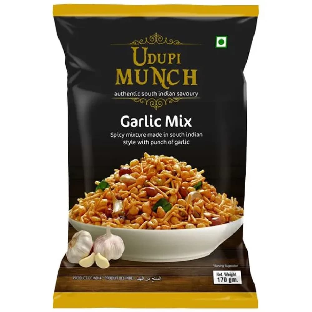 Chhedas Udupi Munch Garlic Mix — 170 g