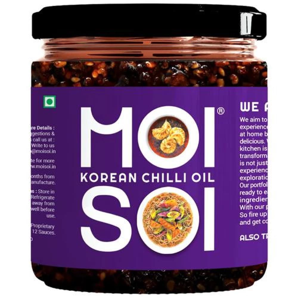 175 G Moi Soi Korean Chilli Oil Vegan ShopIndianProductsa