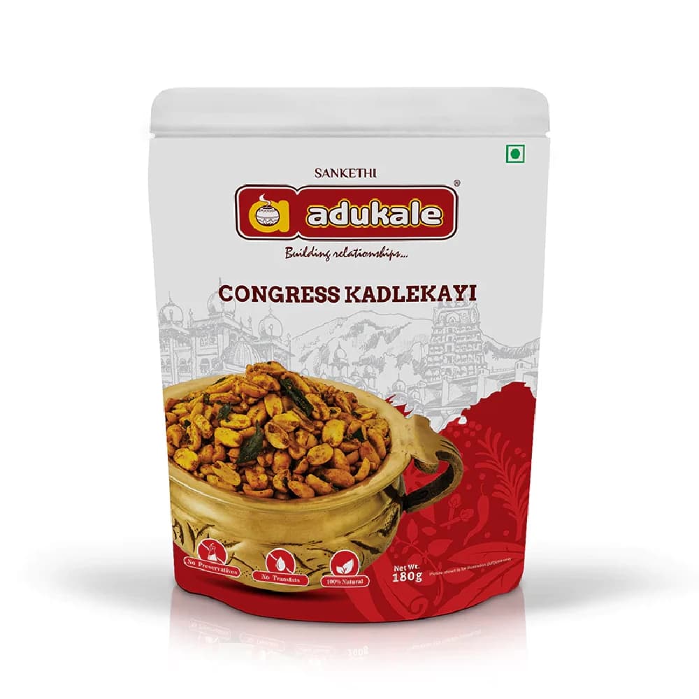 Adukale Congress Kadlekayi (Peanuts) — 180 g