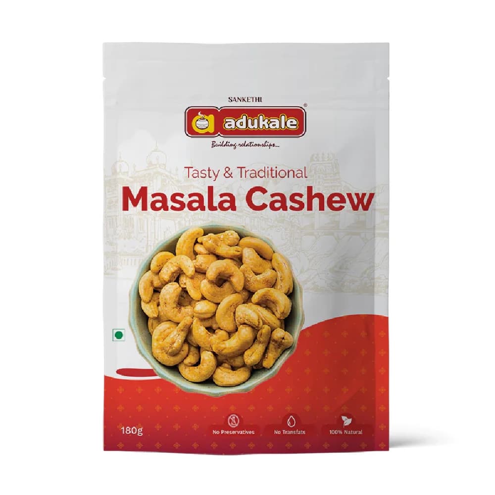 Adukale Masala Cashew — 180 g