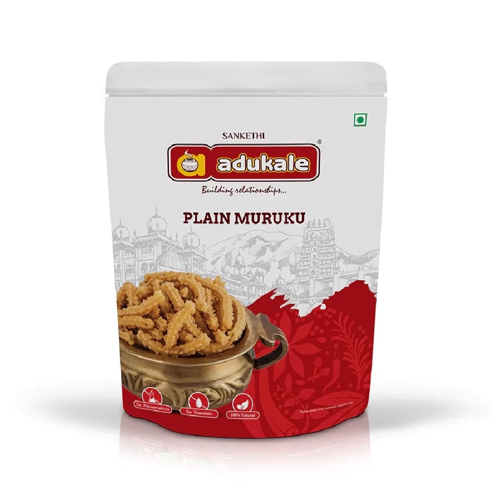 Adukale Plain Muruku — 180 g