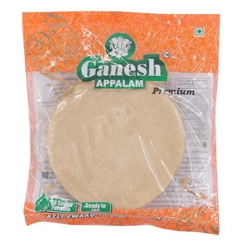180 G Pouch Ganesh Papad Appalam ShopIndianProductsa