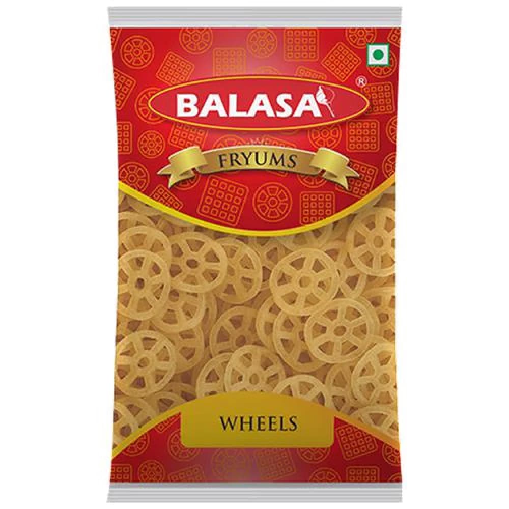 180 G Pp Balasa Wheel Fryums Crispy ShopIndianProductsa