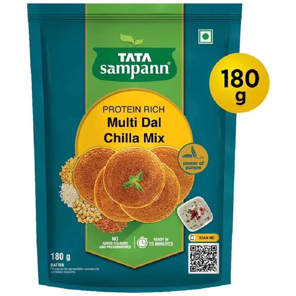 180 G Tata Sampann Multi Dal Chilla Mix ShopIndianProductsa
