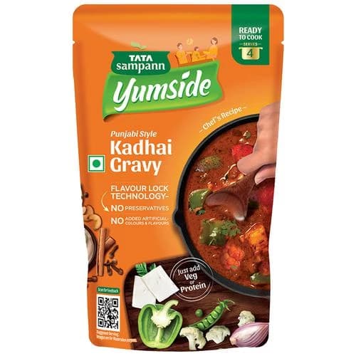 180 G Tata Sampann Yumside Punjabi Style Kadhai Gravy Ready To Cook ShopIndianProductsa