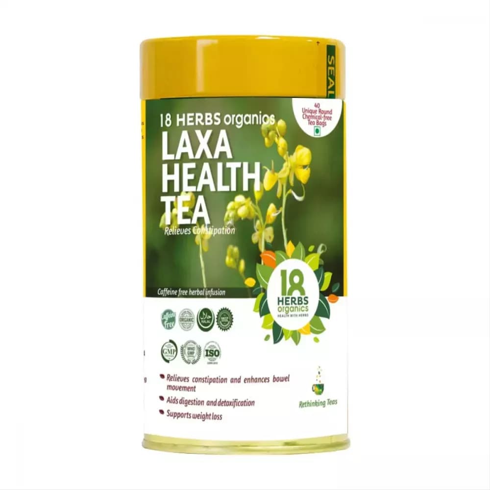 18herbs organics Laxa Health Tea Bags 40 Sachet Main Image