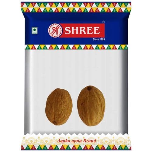2 Pcs Shree Jaiphal Jumbo 100Percent Natural Pure ShopIndianProductsa