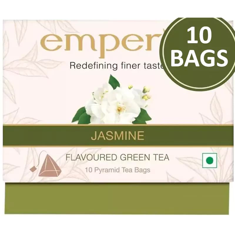 20 G 10 Bags X 2 G Each Emperia Flavoured Green Tea Jasmine ShopIndianProductsa