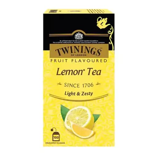 200 G 100 Bags X 2 G Each Twinings Flavoured Tea Lemon ShopIndianProductsa