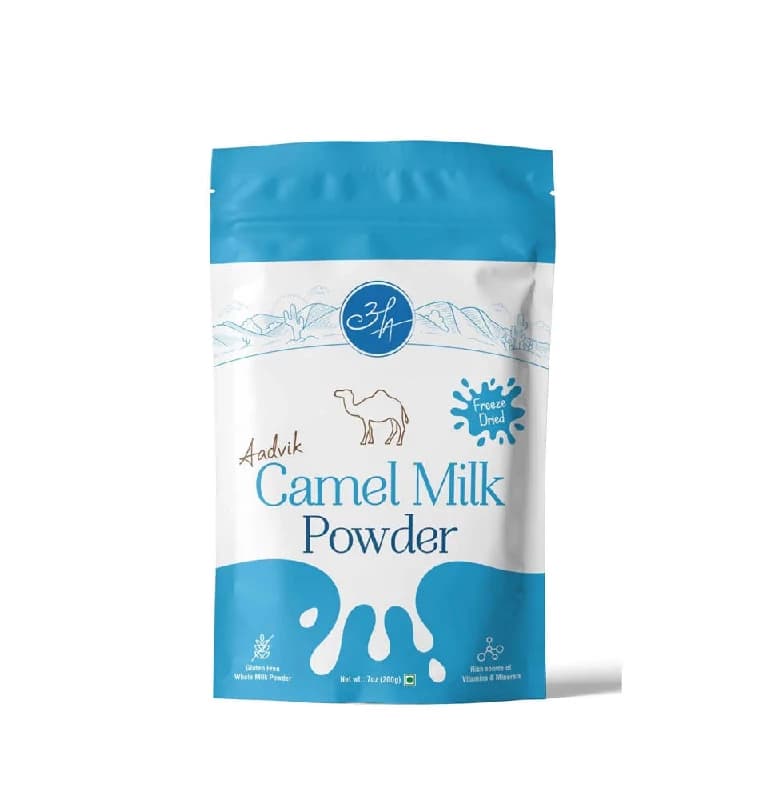 200 G Aadvik Camel Milk Powder Freeze Dried ShopIndianProductsa