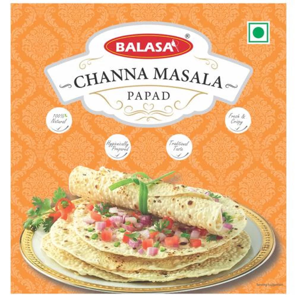 200 G Balasa Papad Channa Masala ShopIndianProductsa
