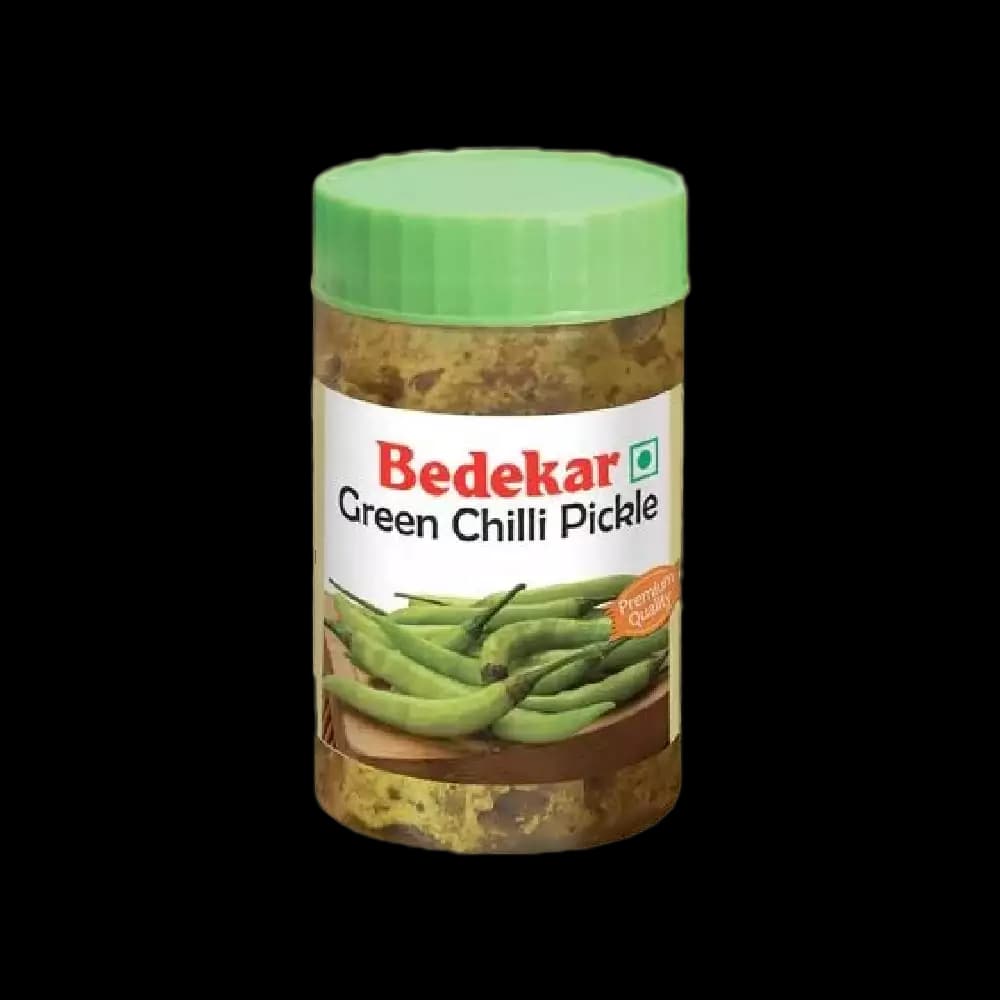 200 G Bedekar Green Chilli Pickle ShopIndianProductsa