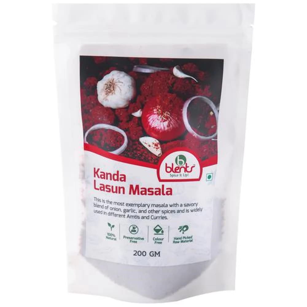 200 G Blents Kanda Lasun Masala Rich In Aroma ShopIndianProductsa