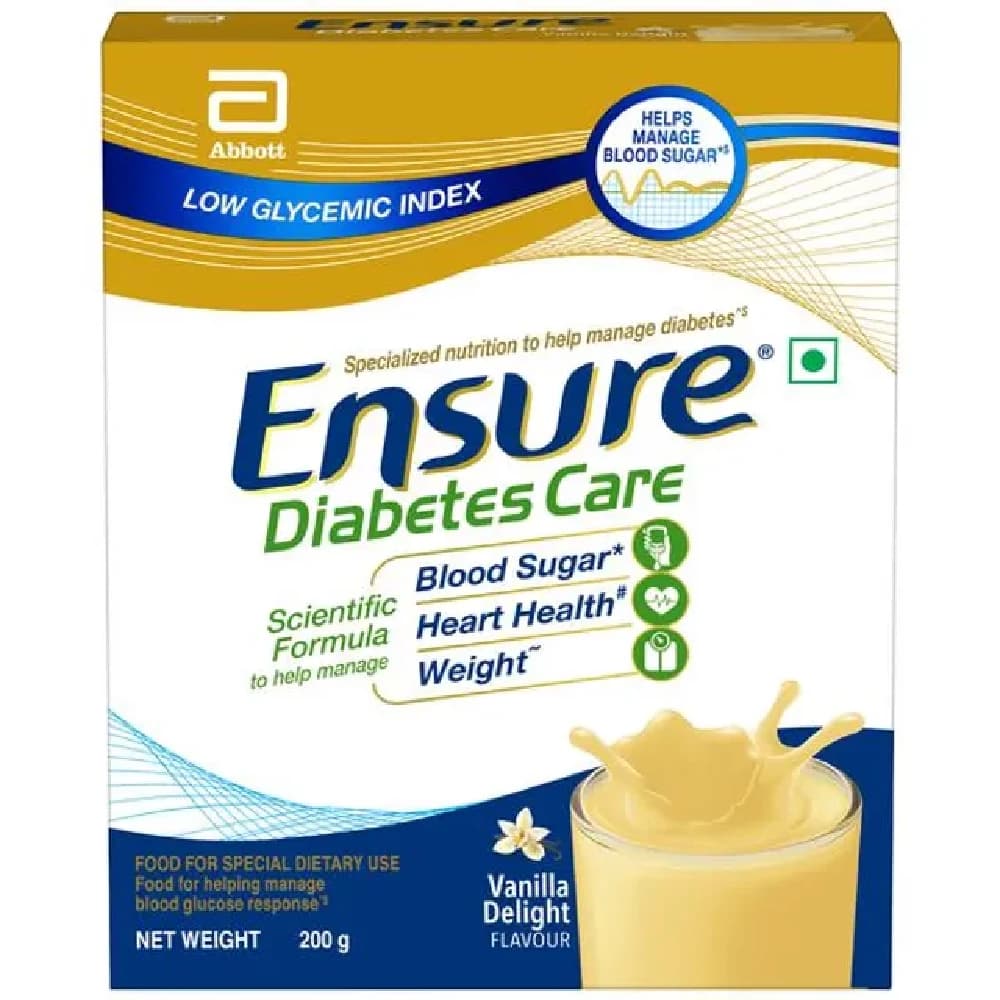200 G Box Ensure Diabetes Care Powder Vanilla Flavour ShopIndianProductsa