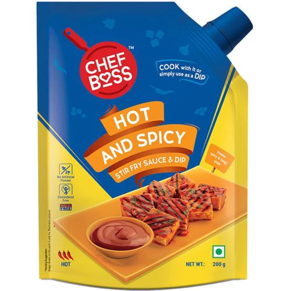 200 G Chefboss Stir Fry Sauce Dip Hot Spicy ShopIndianProductsa