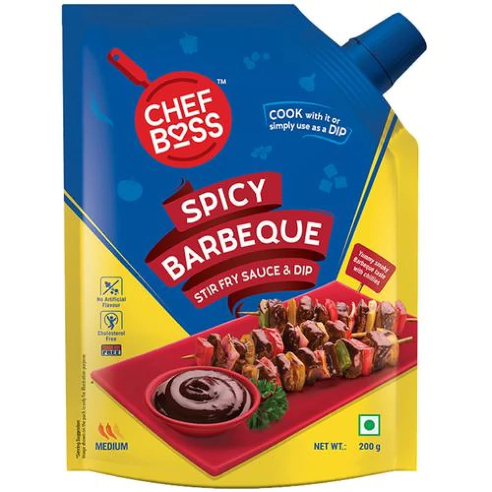200 G Chefboss Stir Fry Sauce Dip Spicy Barbeque ShopIndianProductsa