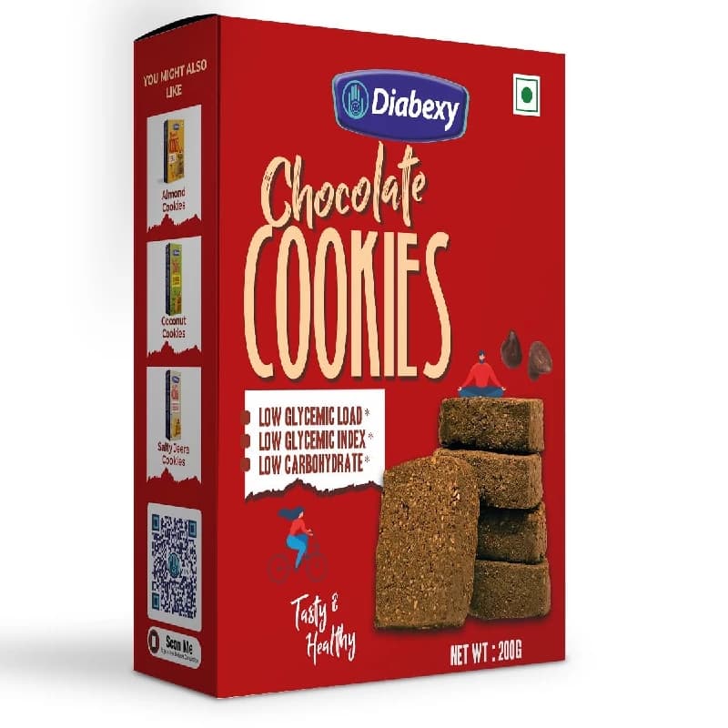 200 G Diabexy Chocolate Cookies ShopIndianProductsa