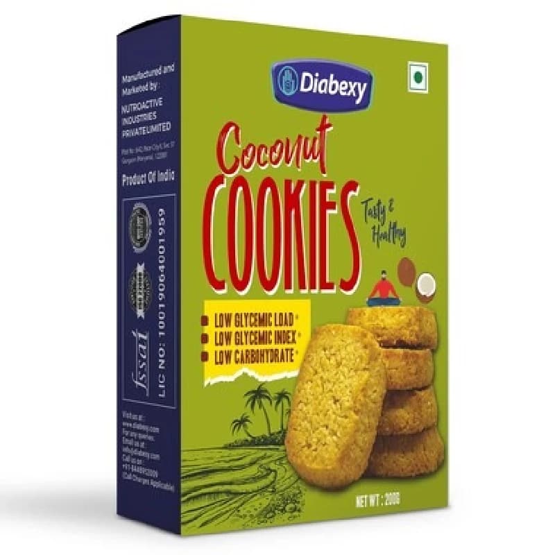 200 G Diabexy Coconut Cookies ShopIndianProductsa