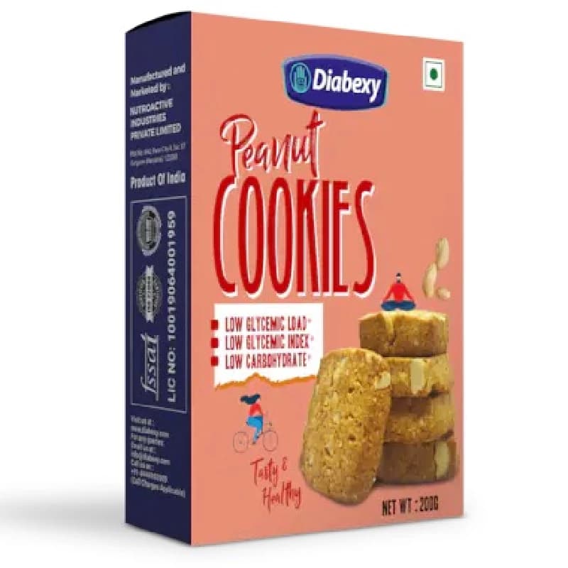200 G Diabexy Peanut Cookies ShopIndianProductsa