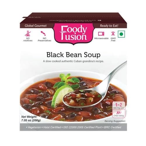 200 G Foody Fusion Black Bean Soup ShopIndianProductsa