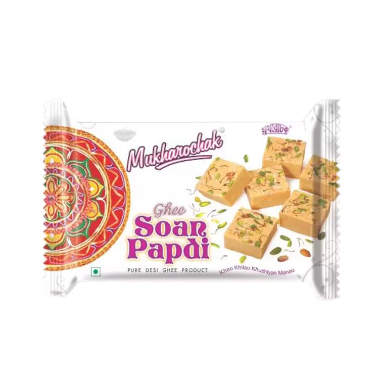 Mukharochak Ghee Soan Papdi — 200 g