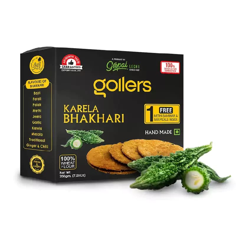 Gollers Karela Bhakhari — 200 g